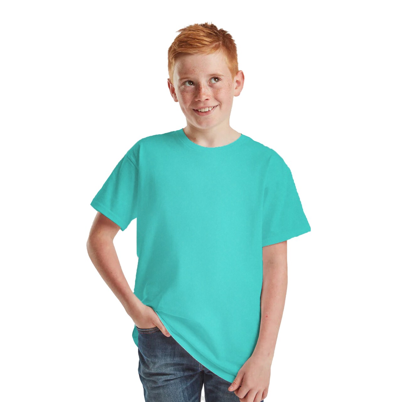 BELLA + CANVAS High Quality Youth Jersey Tee with Sustainable Airlume Cotton and Modern Retail Fit